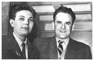 1959. Уладзімір Караткевіч і Янка Брыль