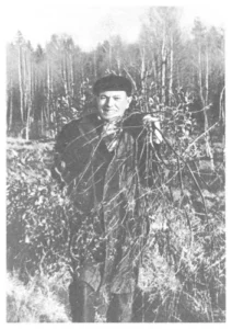 1968. Уладзімір Караткевіч у Белавежскай пушчы