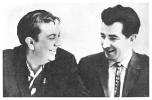 1972. Уладзімір Караткевіч і Рыгор Барадулін