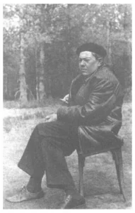 1984. Уладзімір Сямёнавіч Караткевіч у Аксакаўшчыне
